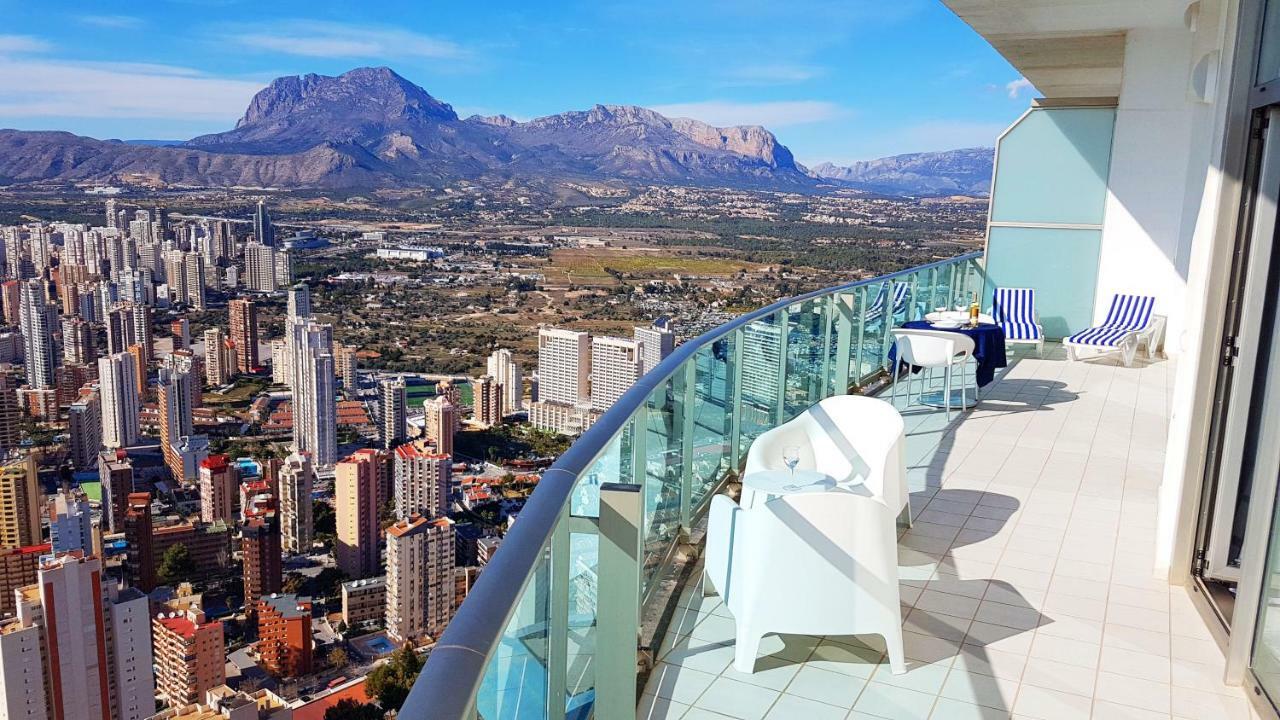 Luxury Apartment On The 40Th Floor With Amazing Views Benidorm Exterior foto