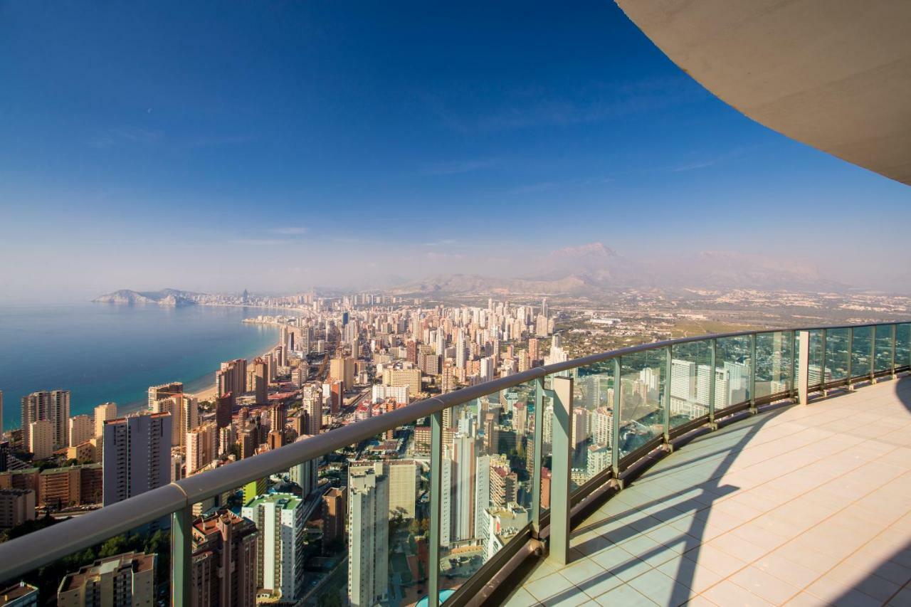 Luxury Apartment On The 40Th Floor With Amazing Views Benidorm Exterior foto